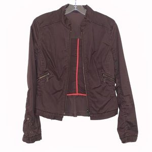 BCBG Girls Cotton Moto Jacket
